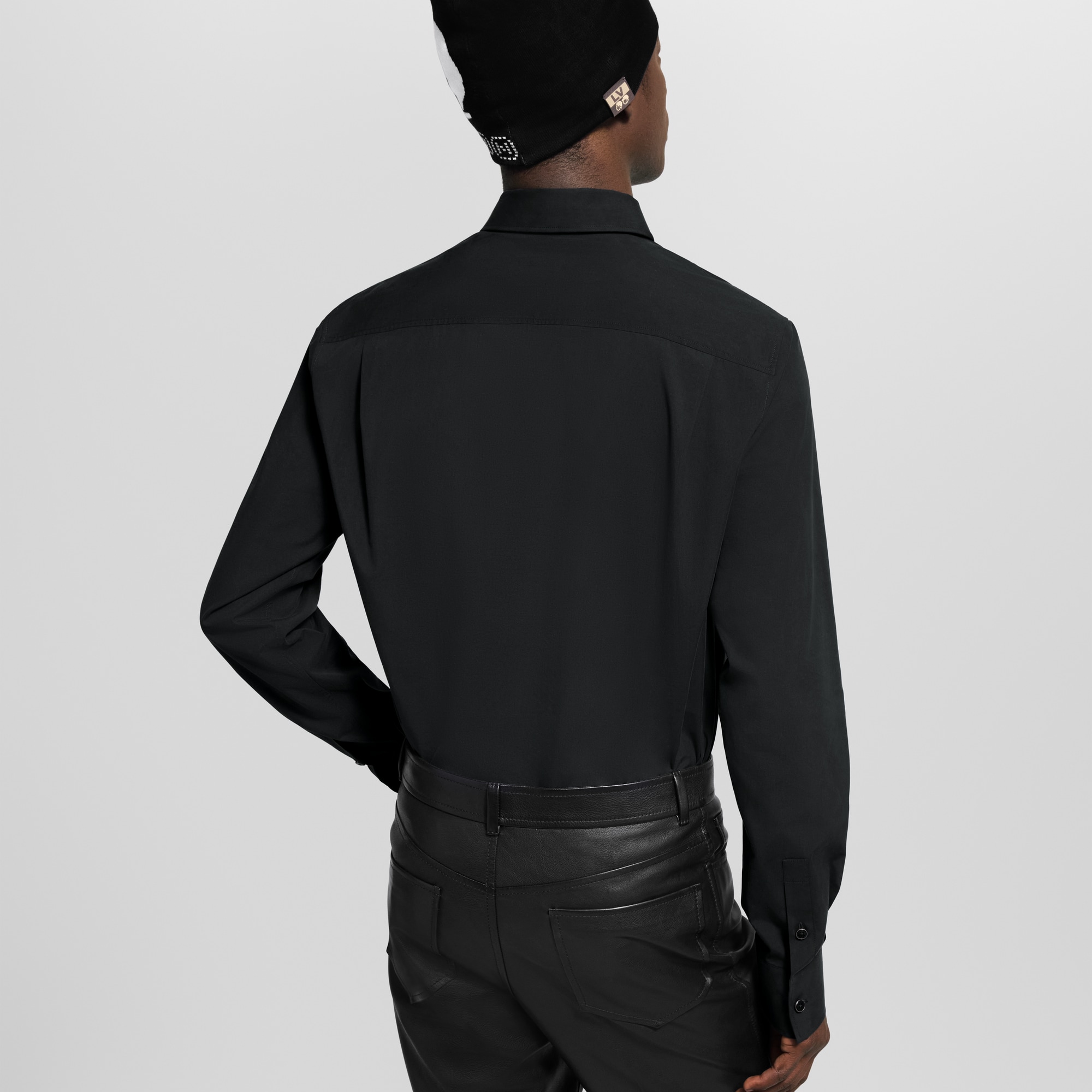 Embroidered Signature Long-Sleeved Shirt - Ready-to-Wear | LOUIS